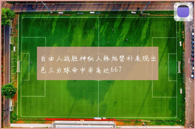 自由人战胜神秘人韩旭替补表现出色三分球命中率高达667